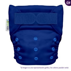Pañal de Tela Ecopipo Azul Noche G4