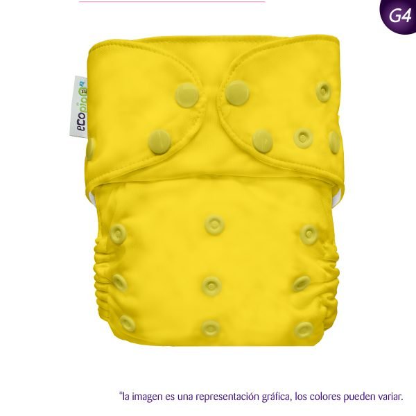 Pañal de Tela Ecopipo Amarillo G4