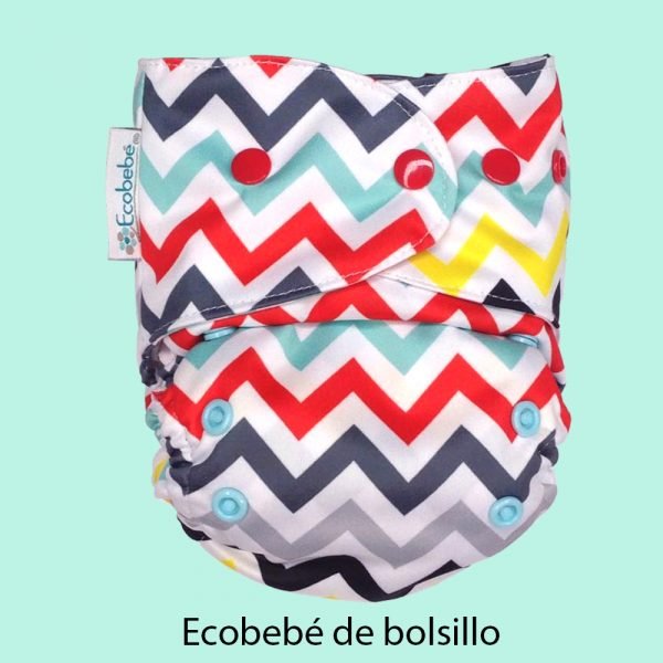 Ecobebé Chevron Bolsillo