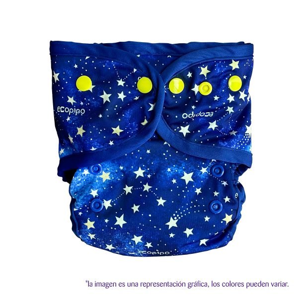 Ecobebé Pañal de Tela T2 Estrellas