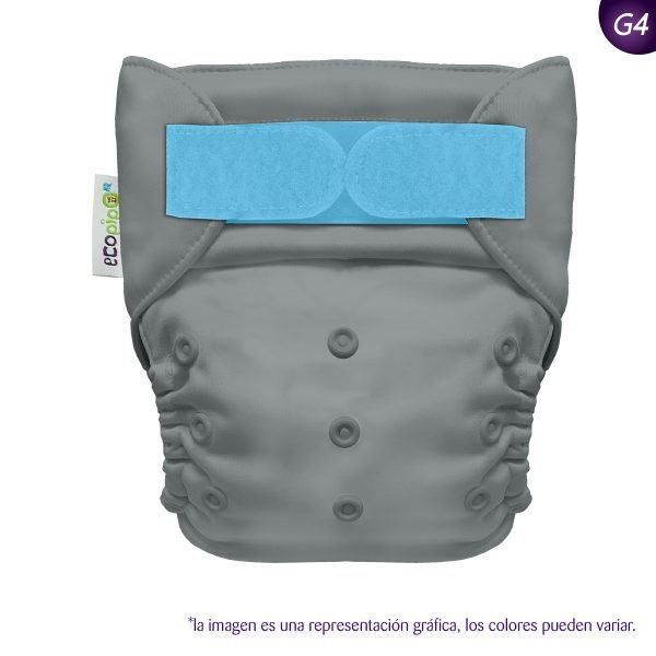 Pañal de Tela Ecopipo Gris G4