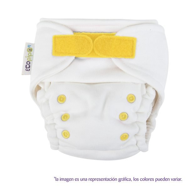 Pañal de Tela Nocturno Amarillo