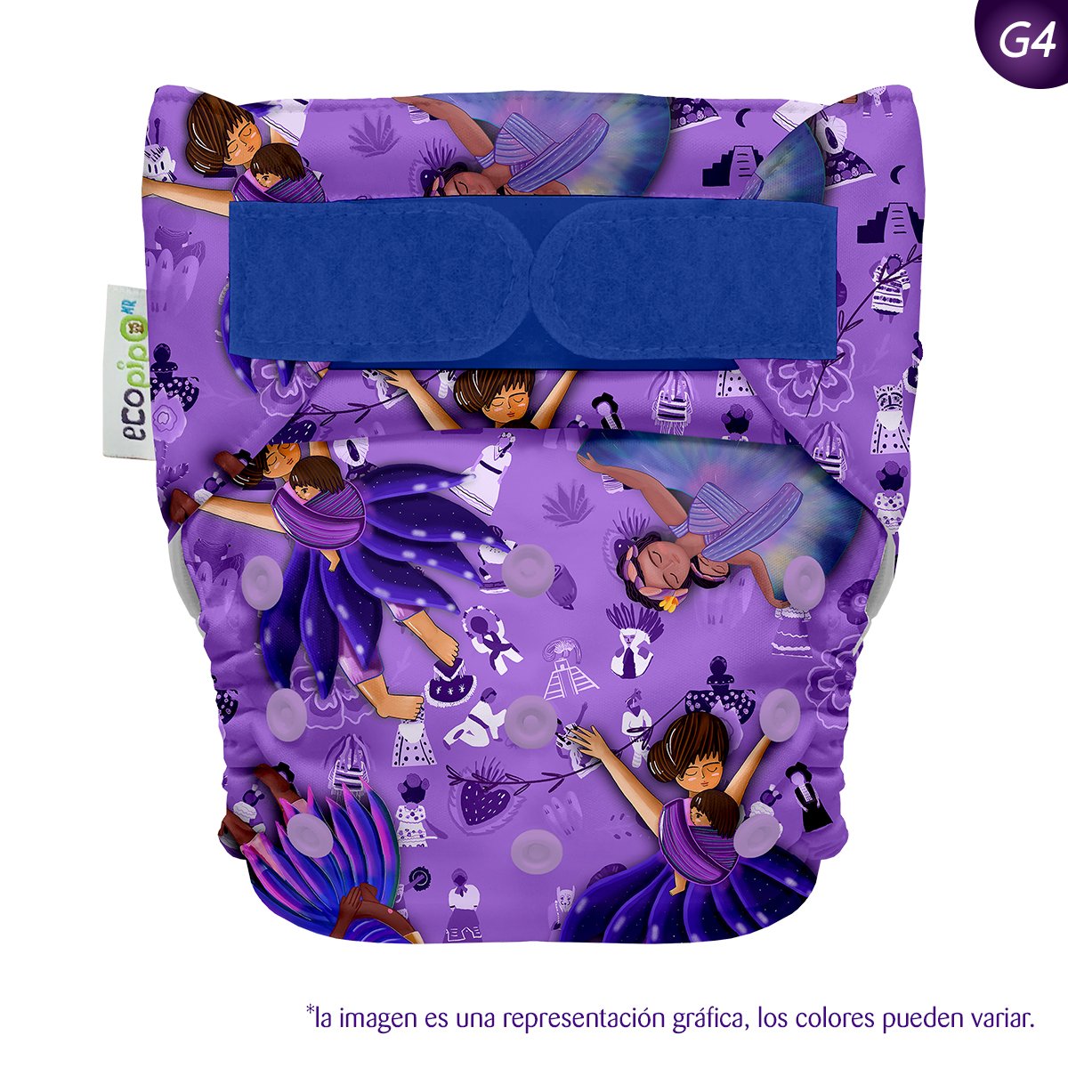 Pañal de Tela Ecopipo Apapacho G4