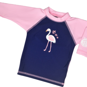 Playera Natación Flamingos