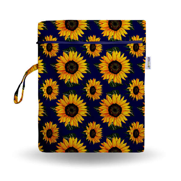 Bolsa de Salida Estampada Girasoles