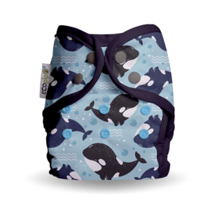Ecopipo Pañal de Tela para Natación Ballenitas