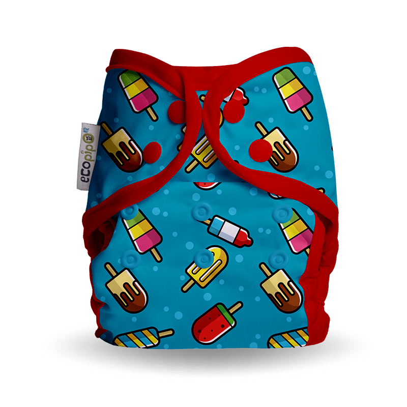 Ecopipo Pañal de Tela para Natación Paletitas